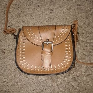 Vegan Leather Minimalist Crossbody & Card Holder